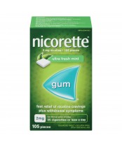 Nicorette Nicotine Gum Ice Mint 2mg